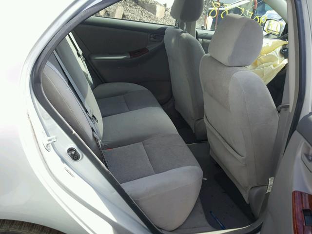 2T1BR32E47C836340 - 2007 TOYOTA COROLLA CE SILVER photo 6