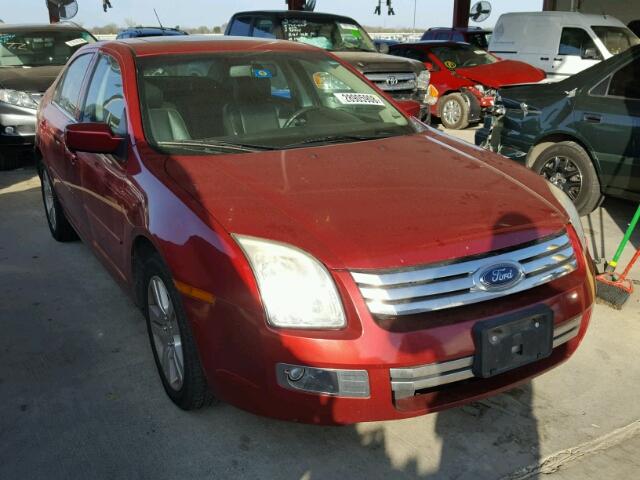 3FAHP08197R255306 - 2007 FORD FUSION SEL RED photo 1