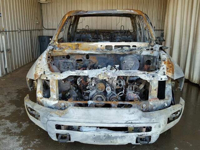 1C6RR7YT7HS763015 - 2017 RAM 1500 REBEL დამწვარი ფოტო 9