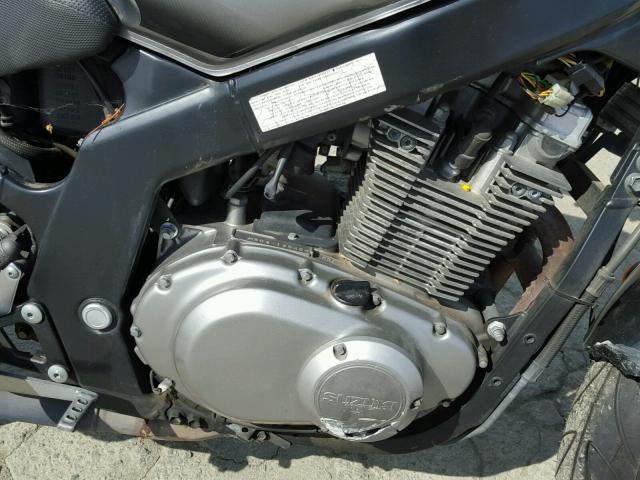 VTTGM51A772101376 - 2007 SUZUKI GS500 GRAY photo 7