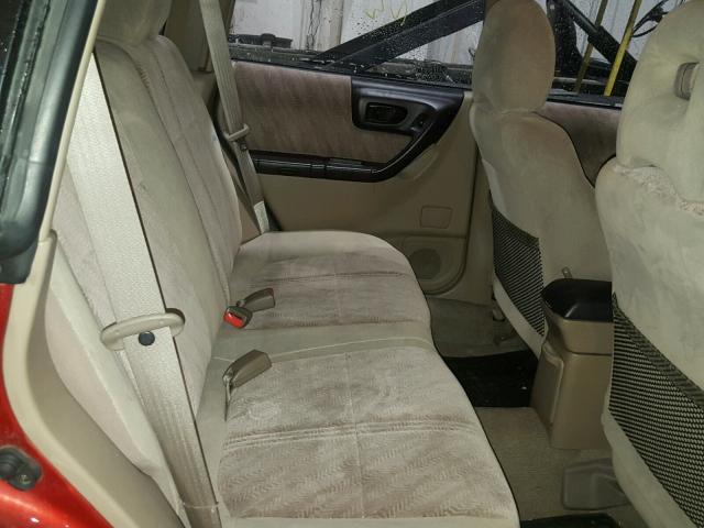 JF1SF65591G751871 - 2001 SUBARU FORESTER S Granate foto 6