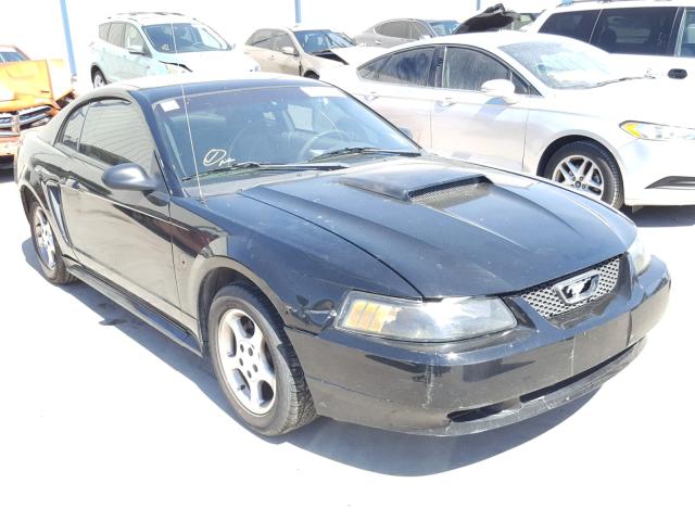 1FAFP40684F160444 - 2004 FORD MUSTANG BLACK photo 1