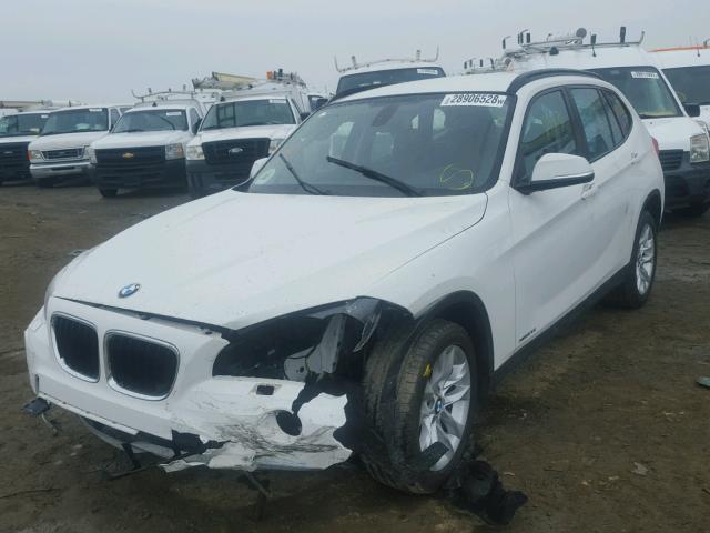 WBAVL1C50FVY34952 - 2015 BMW X1 XDRIVE2 WHITE photo 2