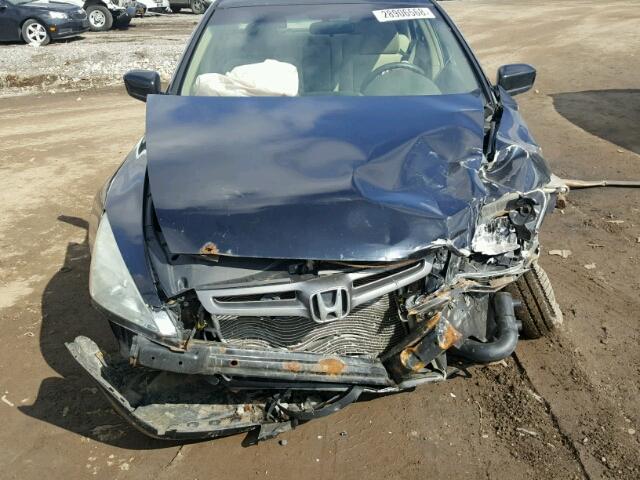 1HGCM56683A134118 - 2003 HONDA ACCORD EX BLACK photo 9