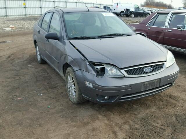 1FAHP34N77W199177 - 2007 FORD FOCUS ZX4 GRAY photo 9