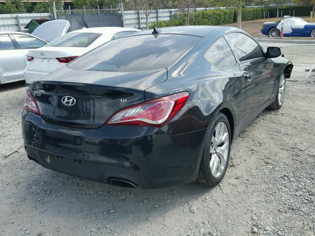 KMHHU6KJXFU122149 - 2015 HYUNDAI GENESIS CO BLACK photo 4