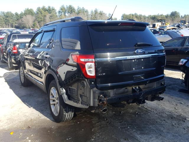 1FM5K8D87DGB21020 - 2013 FORD EXPLORER X CHARCOAL photo 3