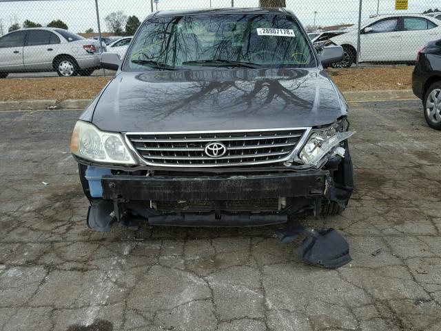 4T1BF28B43U276781 - 2003 TOYOTA AVALON XL GRAY photo 9