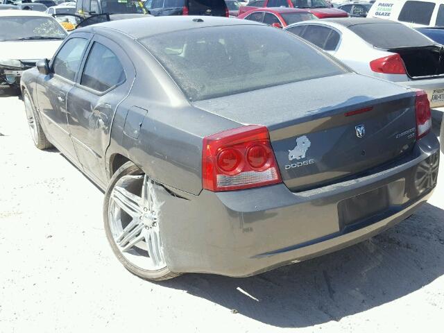 2B3CA3CV8AH165523 - 2010 DODGE CHARGER SX BROWN photo 3