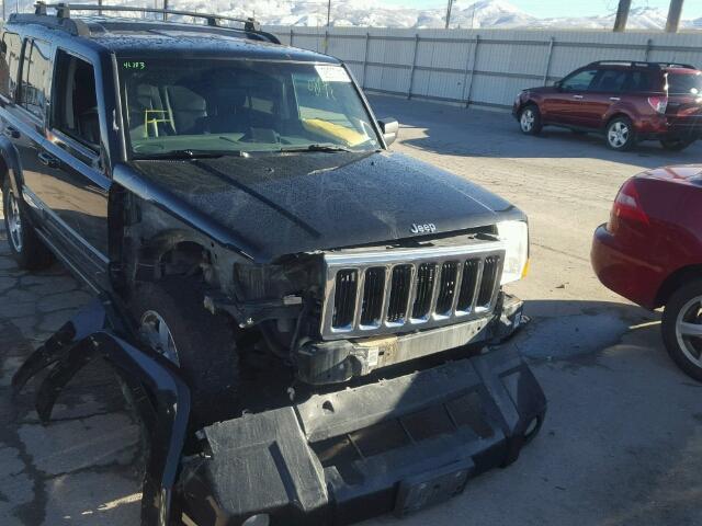1J4RG4GK9AC101565 - 2010 JEEP COMMANDER BLACK photo 1