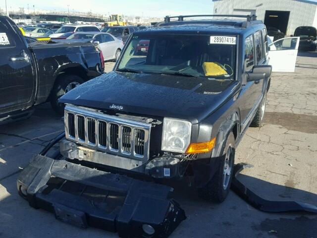 1J4RG4GK9AC101565 - 2010 JEEP COMMANDER BLACK photo 2