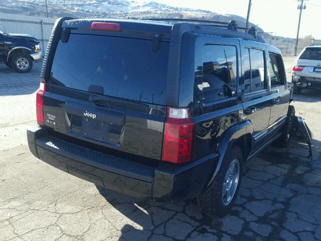 1J4RG4GK9AC101565 - 2010 JEEP COMMANDER BLACK photo 4