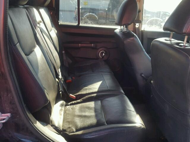 1J4RG4GK9AC101565 - 2010 JEEP COMMANDER BLACK photo 6