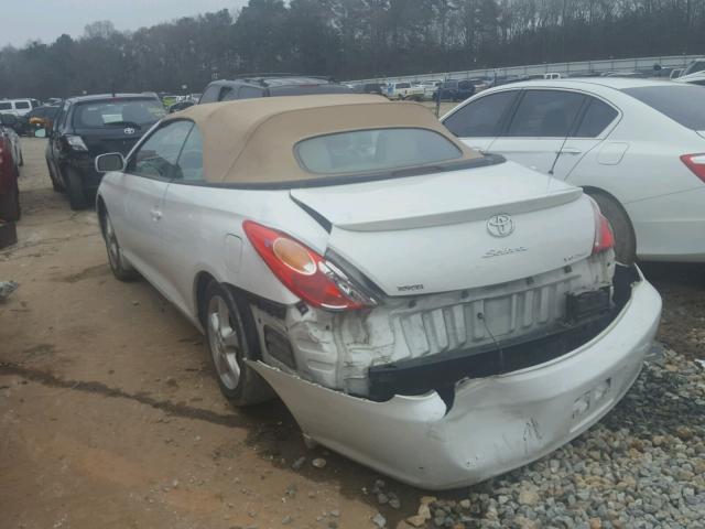 4T1FA38P56U079687 - 2006 TOYOTA CAMRY SOLA WHITE photo 3