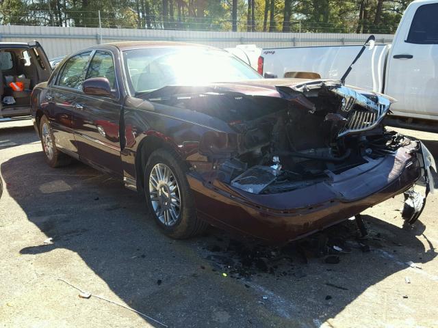 2LNHM82V09X618105 - 2009 LINCOLN TOWN CAR S RED photo 1