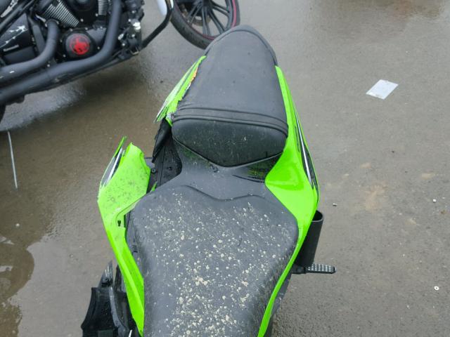 JKBZXJF1XFA006809 - 2015 KAWASAKI ZX636 F GREEN photo 6