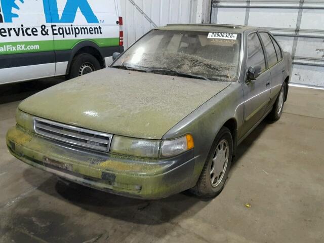 JN1HJ01P3KT252325 - 1989 NISSAN MAXIMA GRAY photo 2