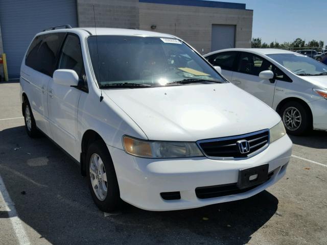 5FNRL18654B148746 - 2004 HONDA ODYSSEY EX WHITE photo 1