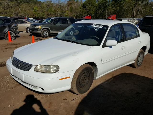 1G1ND52J9XY125225 - 1999 CHEVROLET MALIBU WHITE photo 2