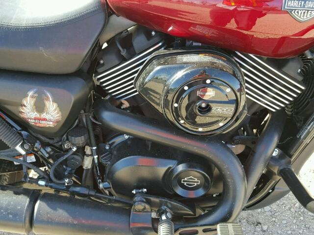 1HD4NBB10GC503345 - 2016 HARLEY-DAVIDSON XG750 RED photo 7