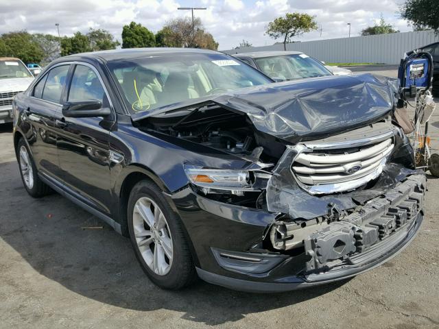 1FAHP2E85DG130321 - 2013 FORD TAURUS SEL BLACK photo 1