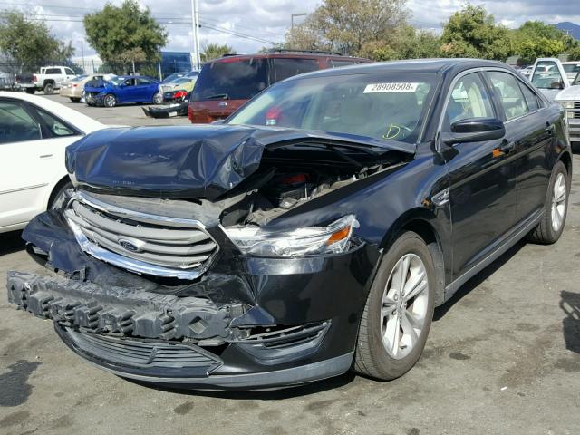 1FAHP2E85DG130321 - 2013 FORD TAURUS SEL BLACK photo 2