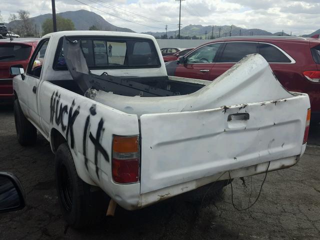 JT4RN81A9M0065174 - 1991 TOYOTA PICKUP 1/2 WHITE photo 3