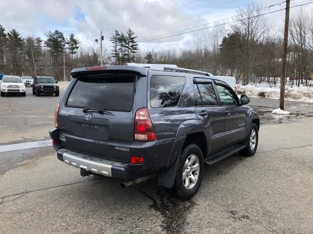 JTEBU14R740030366 - 2004 TOYOTA 4RUNNER SR GRAY photo 4