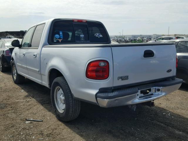 1FTRW07612KD75418 - 2002 FORD F150 SUPER SILVER photo 3