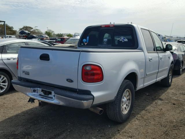 1FTRW07612KD75418 - 2002 FORD F150 SUPER SILVER photo 4