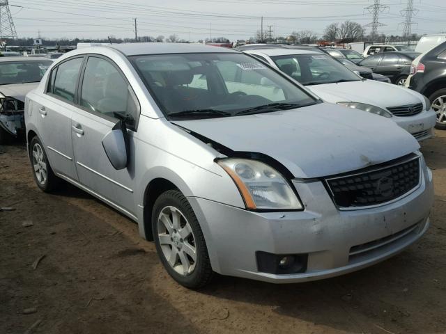 3N1AB61E17L698503 - 2007 NISSAN SENTRA 2.0 SILVER photo 1