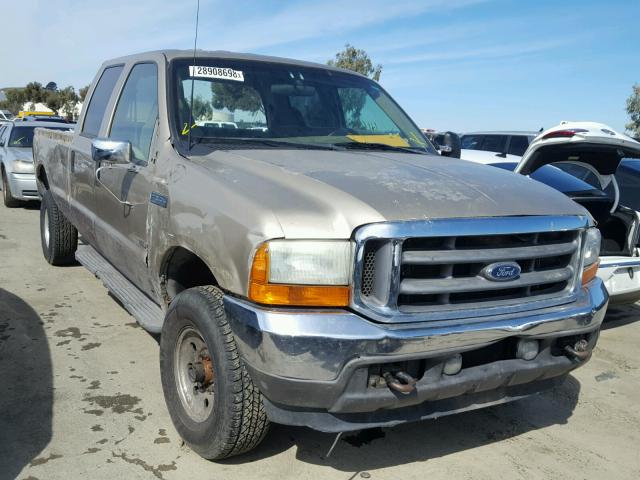 1FTSW31F41EC64175 - 2001 FORD F350 SRW S GOLD photo 1