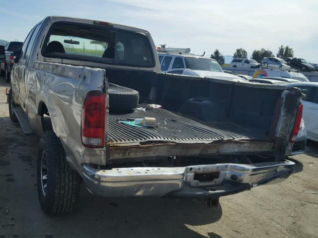 1FTSW31F41EC64175 - 2001 FORD F350 SRW S GOLD photo 3