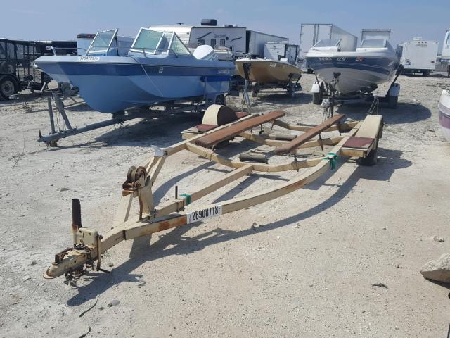 TX07053338 - 1981 BOAT TRAILER YELLOW photo 2