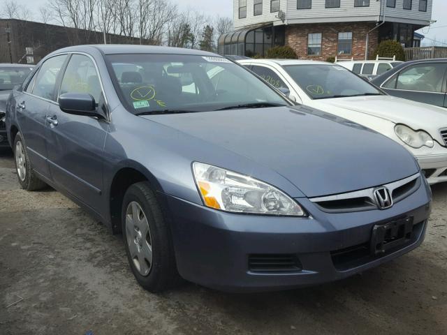 1HGCM564X7A069115 - 2007 HONDA ACCORD LX BLUE photo 1