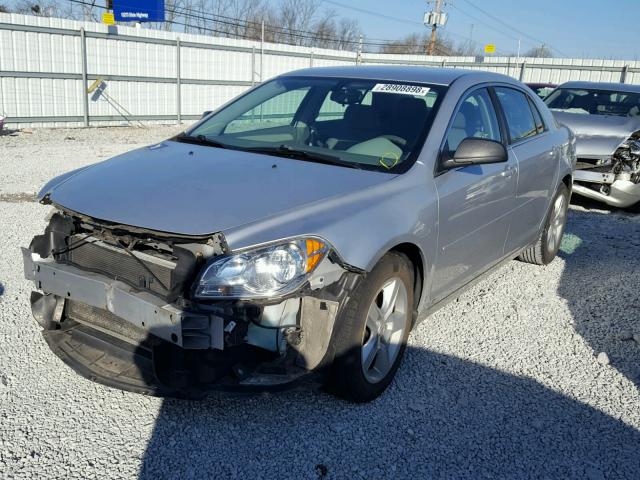 1G1ZG57B994143194 - 2009 CHEVROLET MALIBU LS SILVER photo 2