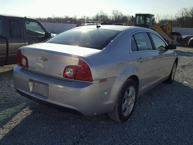 1G1ZG57B994143194 - 2009 CHEVROLET MALIBU LS ვერცხლისფერი ფოტო 4