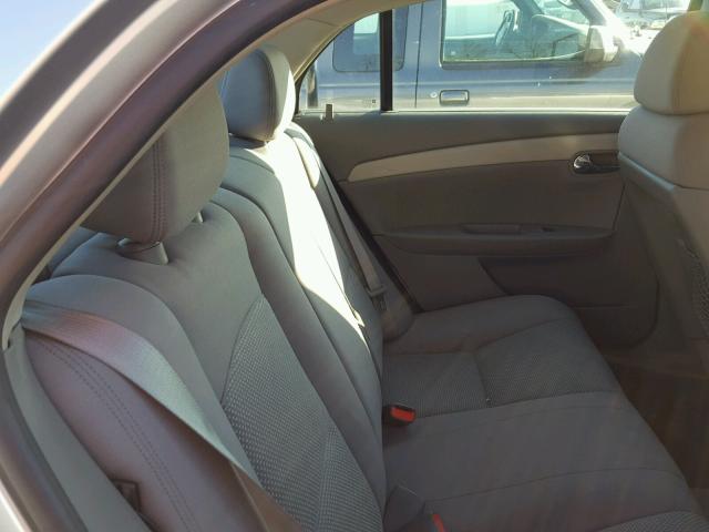 1G1ZG57B994143194 - 2009 CHEVROLET MALIBU LS ვერცხლისფერი ფოტო 6