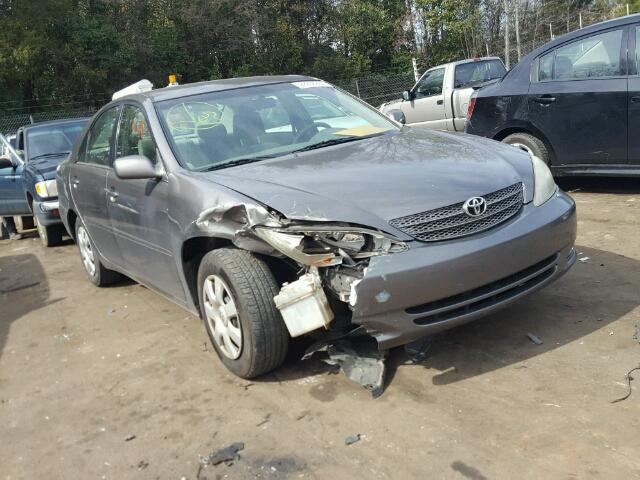 4T1BE32K22U530116 - 2002 TOYOTA CAMRY LE GRAY photo 1