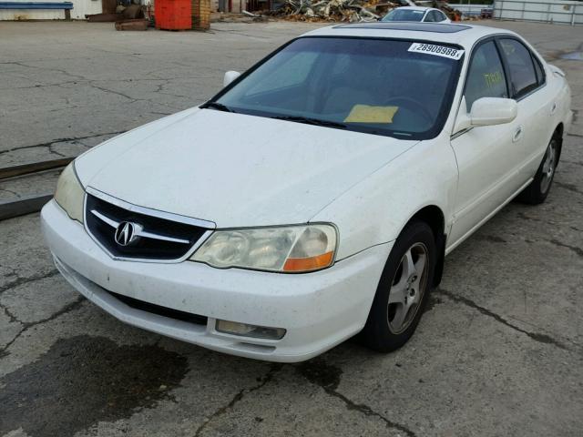 19UUA566X3A073237 - 2003 ACURA 3.2TL WHITE photo 2