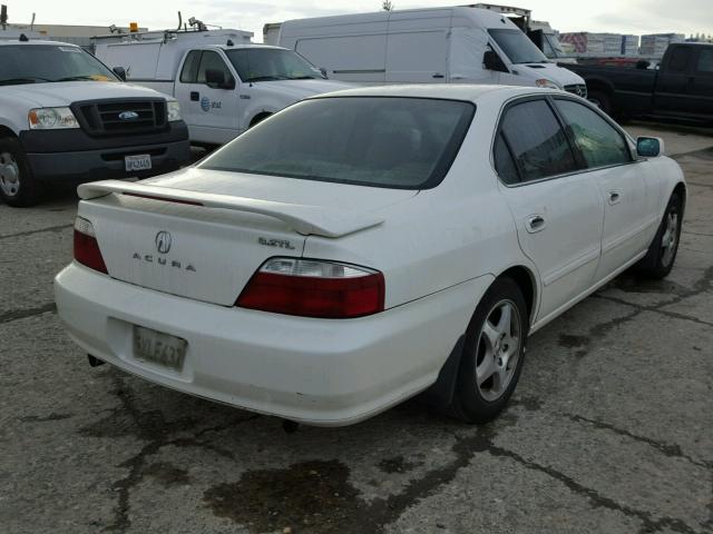 19UUA566X3A073237 - 2003 ACURA 3.2TL WHITE photo 4