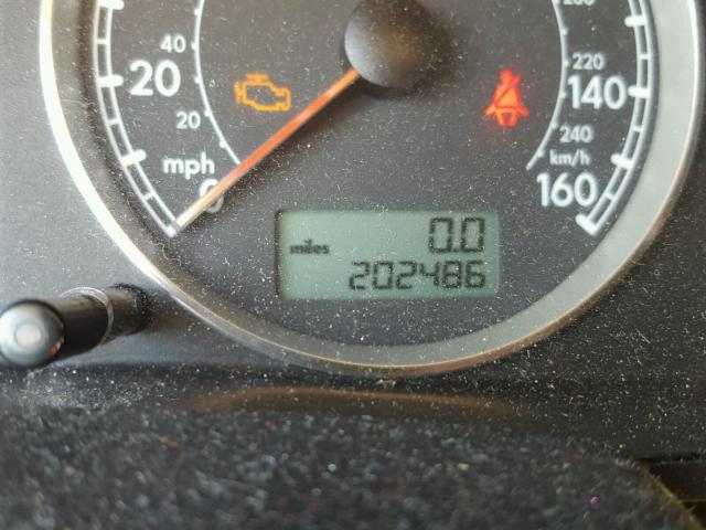 WVWRH63B54P104173 - 2004 VOLKSWAGEN PASSAT GLX BLUE photo 8