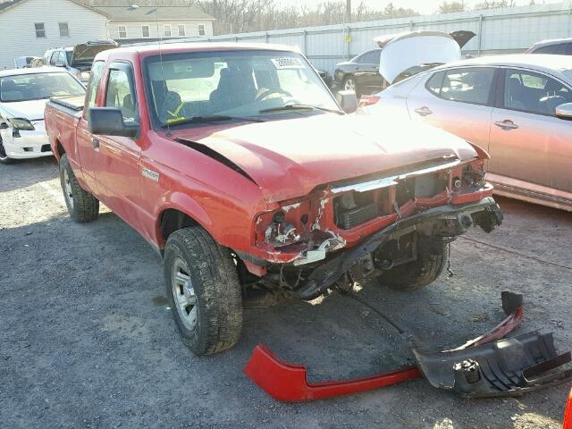 1FTZR45E48PA40643 - 2008 FORD RANGER SUP RED photo 1