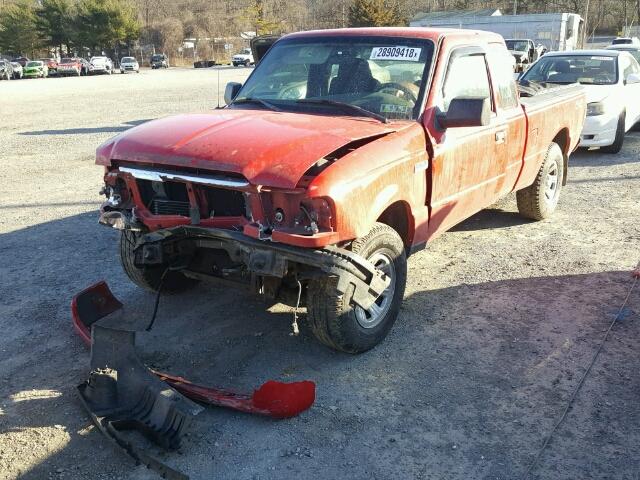 1FTZR45E48PA40643 - 2008 FORD RANGER SUP RED photo 2