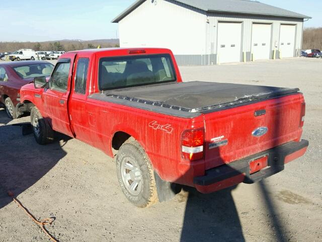 1FTZR45E48PA40643 - 2008 FORD RANGER SUP RED photo 3