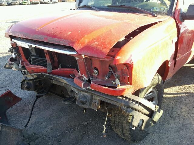 1FTZR45E48PA40643 - 2008 FORD RANGER SUP RED photo 9