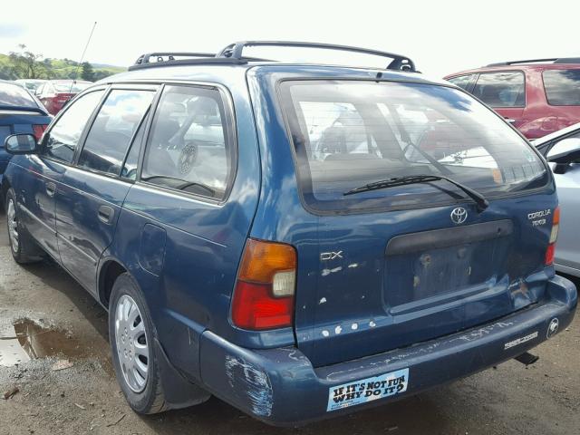 JT2AE09V4R0052984 - 1994 TOYOTA COROLLA BA BLUE photo 3