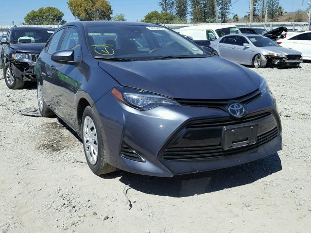 5YFBURHE7HP707275 - 2017 TOYOTA COROLLA L GRAY photo 1