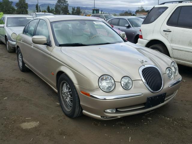 SAJDA01P21GL95450 - 2001 JAGUAR S-TYPE GOLD photo 1