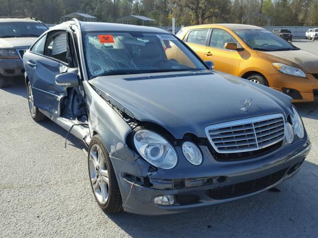 WDBUF56JX6A952633 - 2006 MERCEDES-BENZ E 350 BLUE photo 1